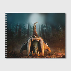 Альбом для рисования с принтом Far Cry Primal 9 в Курске, 100% бумага
 | матовая бумага, плотность 200 мг. | far cry | far cry primal | компьютерные игры | первобытные | фар край праймал | фаркрай