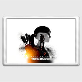 Магнит 45*70 с принтом Rise of the Tomb Raider 1 в Курске, Пластик | Размер: 78*52 мм; Размер печати: 70*45 | rise of the tomb raider | tomb raider | восхождение расхитительницы гробниц | расхитительница гробниц