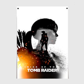 Постер с принтом Rise of the Tomb Raider 1 в Курске, 100% бумага
 | бумага, плотность 150 мг. Матовая, но за счет высокого коэффициента гладкости имеет небольшой блеск и дает на свету блики, но в отличии от глянцевой бумаги не покрыта лаком | rise of the tomb raider | tomb raider | восхождение расхитительницы гробниц | расхитительница гробниц