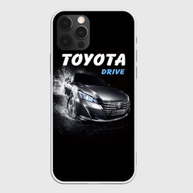 Чехол для iPhone 12 Pro Max с принтом Toyota Drive в Курске, Силикон |  | crown | toyota | авто | автомобиль | краун | машина | тачка | тойота