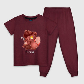 Детская пижама хлопок с принтом Foxy в Курске, 100% хлопок |  брюки и футболка прямого кроя, без карманов, на брюках мягкая резинка на поясе и по низу штанин
 | Тематика изображения на принте: 
