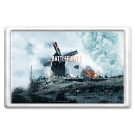 Магнит 45*70 с принтом Battlefield 1 в Курске, Пластик | Размер: 78*52 мм; Размер печати: 70*45 | батла | батлфилд