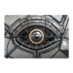Магнитный плакат 3Х2 с принтом Android eye в Курске, Полимерный материал с магнитным слоем | 6 деталей размером 9*9 см | robot | андроид | глаз | механизм | око | очи | робот