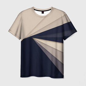 Мужская футболка 3D с принтом Абстракция 11 в Курске, 100% полиэфир | прямой крой, круглый вырез горловины, длина до линии бедер | геометрия | линии | оптические иллюзии | орнамент | полосы | узор | цвет