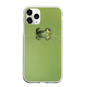 Чехол для iPhone 11 Pro матовый с принтом Лягушка в Курске, Силикон |  | болото | жаба | животные | лягушка