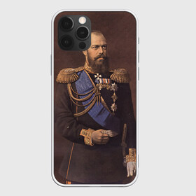 Чехол для iPhone 12 Pro Max с принтом Александр III Миротворец в Курске, Силикон |  | имерский царь