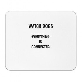 Коврик прямоугольный с принтом Watch Dogs в Курске, натуральный каучук | размер 230 х 185 мм; запечатка лицевой стороны | 