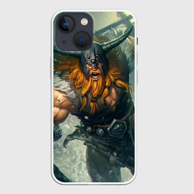 Чехол для iPhone 13 mini с принтом Olaf в Курске,  |  | league of legends | lol | olaf | viking | викинг | лига легенд | лол | олаф