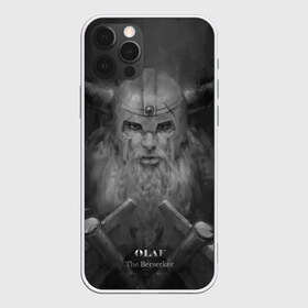 Чехол для iPhone 12 Pro Max с принтом Олаф в Курске, Силикон |  | Тематика изображения на принте: league of legends | lol | olaf | viking | викинг | лига легенд | лол | олаф