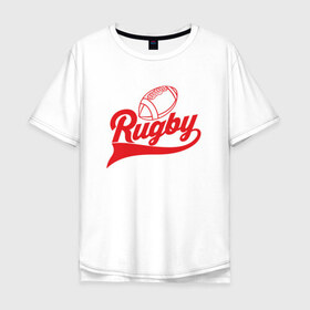Мужская футболка хлопок Oversize с принтом RUGBY в Курске, 100% хлопок | свободный крой, круглый ворот, “спинка” длиннее передней части | america | brokenfinger | dotrugby | league | nails | rugby | rugbyunion | usa | womensrugby | медведь | мяч | регби | россия