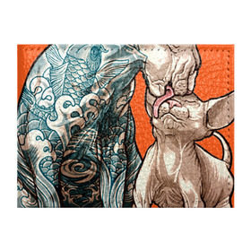 Обложка для студенческого билета с принтом Кошки в Курске, натуральная кожа | Размер: 11*8 см; Печать на всей внешней стороне | Тематика изображения на принте: дети | кисы | кот | котики | кошки | ласка | любовь | мама | мама и ребенок | мило | милота | сфинкс | татуировки | якудза.