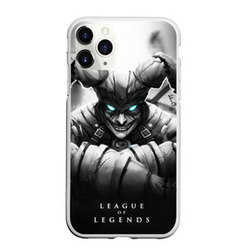 Чехол для iPhone 11 Pro Max матовый с принтом Shaco в Курске, Силикон |  | clown | league of legends | lol | shaco | клоун | лига легенд | лол | шако
