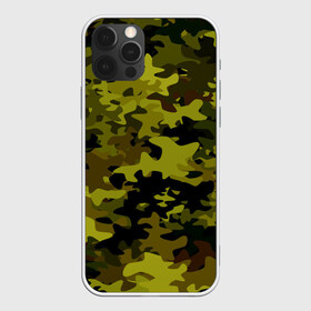 Чехол для iPhone 12 Pro Max с принтом Camouflage в Курске, Силикон |  | Тематика изображения на принте: камуфляж | хаки