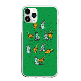 Чехол для iPhone 11 Pro матовый с принтом Боевая морковь в Курске, Силикон |  | animal | beast | karate | nature | rabbit | vegan | битва | бой | веган | вегетарианец | животное | зайка | зайчик | заяц | зверь | карате | кролик | морковь | овощ | природа
