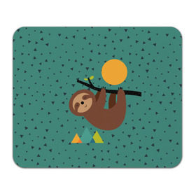 Коврик прямоугольный с принтом Довольный ленивец в Курске, натуральный каучук | размер 230 х 185 мм; запечатка лицевой стороны | animal | art | bear | beast | nature | sun | арт | животное | зверь | лето | медведь | мишка | природа | солнце