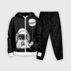 Детский костюм 3D с принтом Астронавт с шариком в Курске,  |  | astronaut | cosmonaut | cosmos | dead | galaxy | moon | planet | space | star | universe | астронавт | вселенная | галактика | звезды | космонавт | космос | луна | планета | шарик