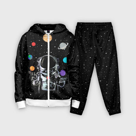 Детский костюм 3D с принтом Космический жонглер в Курске,  |  | astronaut | cosmonaut | cosmos | galaxy | planet | space | star | universe | астронавт | вселенная | галактика | звезды | земля | космонавт | космос | луна | марс | планета | сатурн | уран