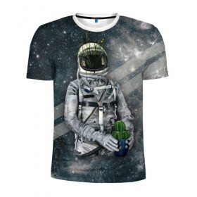 Мужская футболка 3D спортивная с принтом Посланник природы в Курске, 100% полиэстер с улучшенными характеристиками | приталенный силуэт, круглая горловина, широкие плечи, сужается к линии бедра | astronaut | cosmonaut | cosmos | galaxy | meteor | moon | planet | space | star | universe | астронавт | бесконечность | вселенная | галактика | звезды | космонавт | космос | луна