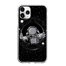 Чехол для iPhone 11 Pro Max матовый с принтом Черная дыра в Курске, Силикон |  | astronaut | cosmonaut | cosmos | galaxy | meteor | moon | planet | space | star | universe | астронавт | бесконечность | вселенная | галактика | космонавт | космос | черная дыра