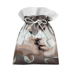 Подарочный 3D мешок с принтом Поп-арт, поцелуй в Курске, 100% полиэстер | Размер: 29*39 см | kiss | love | поцелуй | узоры