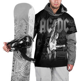 Накидка на куртку 3D с принтом AC/DC 6 в Курске, 100% полиэстер |  | Тематика изображения на принте: 