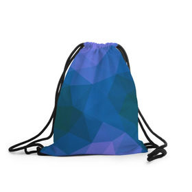 Рюкзак-мешок 3D с принтом Pilygon color в Курске, 100% полиэстер | плотность ткани — 200 г/м2, размер — 35 х 45 см; лямки — толстые шнурки, застежка на шнуровке, без карманов и подкладки | 