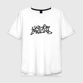 Мужская футболка хлопок Oversize с принтом UNDERGROUND в Курске, 100% хлопок | свободный крой, круглый ворот, “спинка” длиннее передней части | Тематика изображения на принте: graffity | hip hop | rap | underground | андеграунд | граффити | рэп | хип хоп
