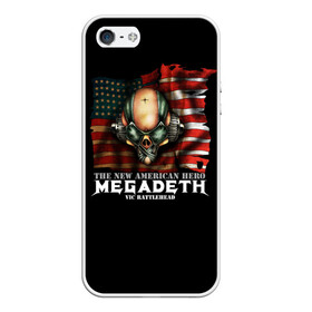 Чехол для iPhone 5/5S матовый с принтом Megadeth #3 в Курске, Силикон | Область печати: задняя сторона чехла, без боковых панелей | dave | megadeth | metal | mustaine | rattlehead | rock | thrash | vic | дейв | мастейн | мегадез | мегадет | мегедес | метал | рок | треш