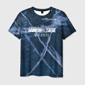Мужская футболка 3D с принтом Rainbow Six Siege в Курске, 100% полиэфир | прямой крой, круглый вырез горловины, длина до линии бедер | battlefield | call of duty | clancy | cod | counter | csgo | rainbow | six | strike | tom | tom clancy’s