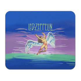 Коврик прямоугольный с принтом Led Zeppelin 2 в Курске, натуральный каучук | размер 230 х 185 мм; запечатка лицевой стороны | Тематика изображения на принте: led zeppelin | лед зеппелин | роберт плант