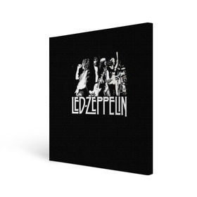Холст квадратный с принтом Led Zeppelin 4 в Курске, 100% ПВХ |  | led zeppelin | лед зеппелин | роберт плант