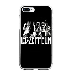 Чехол для iPhone 7Plus/8 Plus матовый с принтом Led Zeppelin 4 в Курске, Силикон | Область печати: задняя сторона чехла, без боковых панелей | led zeppelin | лед зеппелин | роберт плант