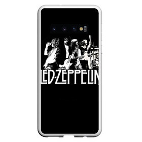 Чехол для Samsung Galaxy S10 с принтом Led Zeppelin 4 в Курске, Силикон | Область печати: задняя сторона чехла, без боковых панелей | led zeppelin | лед зеппелин | роберт плант