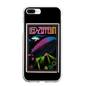 Чехол для iPhone 7Plus/8 Plus матовый с принтом Led Zeppelin 6 в Курске, Силикон | Область печати: задняя сторона чехла, без боковых панелей | led zeppelin | лед зеппелин | роберт плант