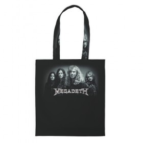 Сумка 3D повседневная с принтом Megadeth в Курске, 100% полиэстер | Плотность: 200 г/м2; Размер: 34×35 см; Высота лямок: 30 см | dave | megadeth | metal | mustaine | rattlehead | rock | thrash | vic | дейв | мастейн | мегадет | метал | рок | треш