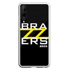 Чехол для Honor P30 с принтом Brazzers Bros в Курске, Силикон | Область печати: задняя сторона чехла, без боковых панелей | brazzers | erotic | johnny sins | love | man | pron | video | xxx | бразерс | браззерс | видео | джонни синс | лысый | любовь | прон