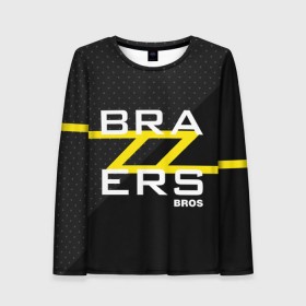 Женский лонгслив 3D с принтом Brazzers Bros в Курске, 100% полиэстер | длинные рукава, круглый вырез горловины, полуприлегающий силуэт | brazzers | erotic | johnny sins | love | man | pron | video | xxx | бразерс | браззерс | видео | джонни синс | лысый | любовь | прон