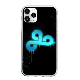 Чехол для iPhone 11 Pro матовый с принтом csgo - Cloud 9 (Black collection) в Курске, Силикон |  | Тематика изображения на принте: cloud9 | cs | csgo | го | кс