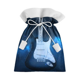 Подарочный 3D мешок с принтом Космическая гитара в Курске, 100% полиэстер | Размер: 29*39 см | fender | stratocaster | вселенная | галактика | гитра | космос | музыка | рок | рокнрол | стратокастер | туманность | фендер | электро | электрогитара