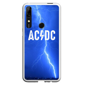 Чехол для Honor P Smart Z с принтом AC DC в Курске, Силикон | Область печати: задняя сторона чехла, без боковых панелей | rok | рок