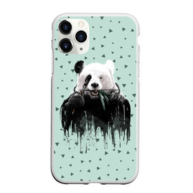 Чехол для iPhone 11 Pro матовый с принтом Панда-художник в Курске, Силикон |  | animal | art | artist | bear | beast | design | panda | style | арт | дизайн | животное | зверь | кисть | краски | медведь | панда | стиль | художник