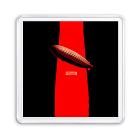Магнит 55*55 с принтом Led Zeppelin в Курске, Пластик | Размер: 65*65 мм; Размер печати: 55*55 мм | led zeppelin