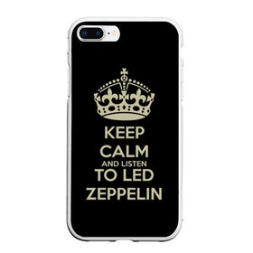 Чехол для iPhone 7Plus/8 Plus матовый с принтом Led Zeppelin в Курске, Силикон | Область печати: задняя сторона чехла, без боковых панелей | led zeppelin