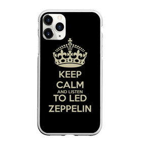 Чехол для iPhone 11 Pro матовый с принтом Led Zeppelin в Курске, Силикон |  | Тематика изображения на принте: led zeppelin