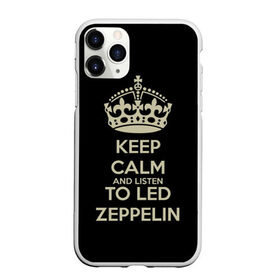 Чехол для iPhone 11 Pro Max матовый с принтом Led Zeppelin в Курске, Силикон |  | led zeppelin