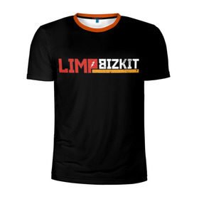 Мужская футболка 3D спортивная с принтом Limp Bizkit в Курске, 100% полиэстер с улучшенными характеристиками | приталенный силуэт, круглая горловина, широкие плечи, сужается к линии бедра | fred durst | limp bizkit | лим бискит | фред дерст