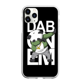 Чехол для iPhone 11 Pro Max матовый с принтом Panda dab в Курске, Силикон |  | dab | dab n dance | dab on em | panda dab | дэб