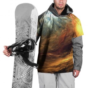 Накидка на куртку 3D с принтом Пылания страсти в Курске, 100% полиэстер |  | Тематика изображения на принте: 