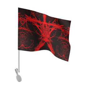 Флаг для автомобиля с принтом Ведьма из Блэр в Курске, 100% полиэстер | Размер: 30*21 см | blair | witch | блэр | ведьма | лес | ужас | ужастик | фильм | хоррор