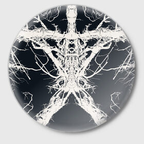 Значок с принтом Ведьма из Блэр в Курске,  металл | круглая форма, металлическая застежка в виде булавки | 